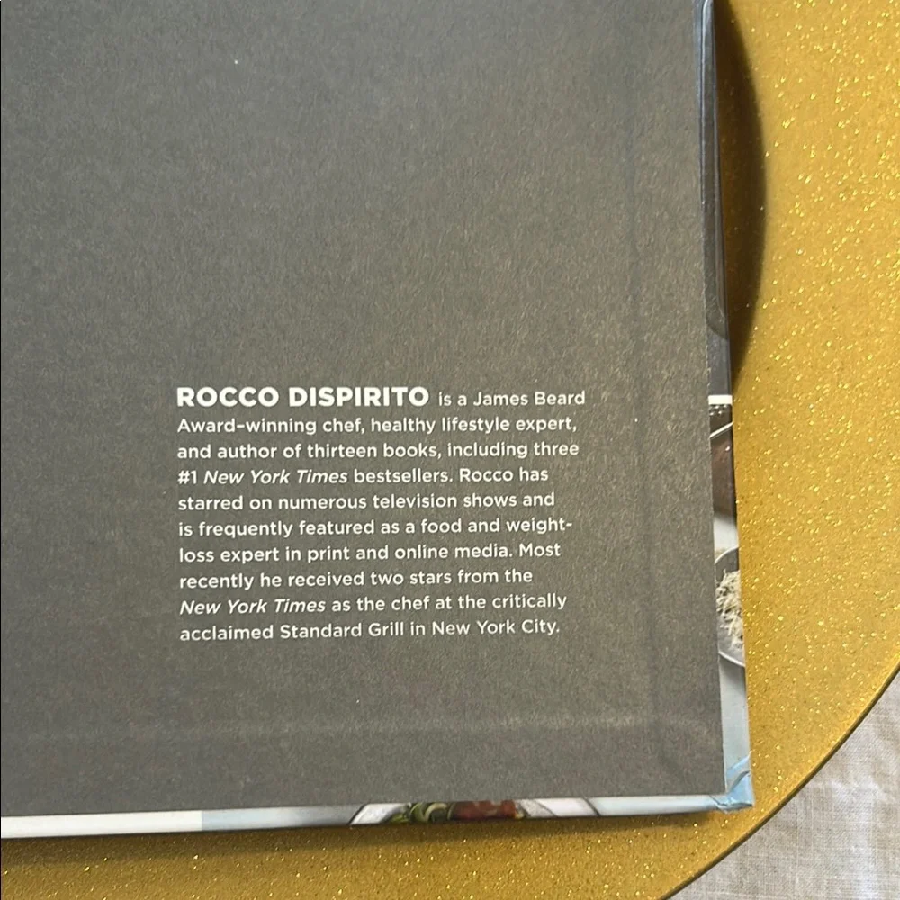 Rocco's Keto-Comfort Food Diet Book; Hardcover and Like New Condition!